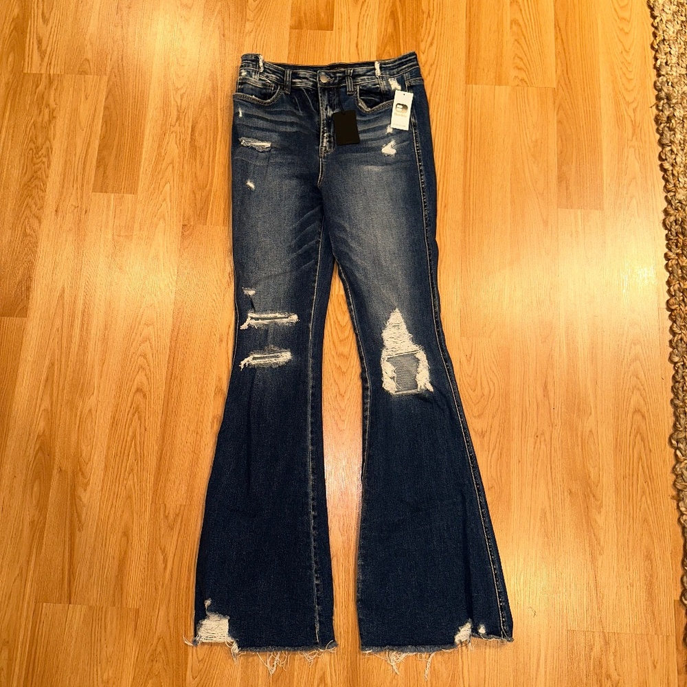 Ultra High Rise Flying Monkey Flare Jean